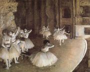 Edgar Degas Rehearal of a Baller on Stage china oil painting artist
